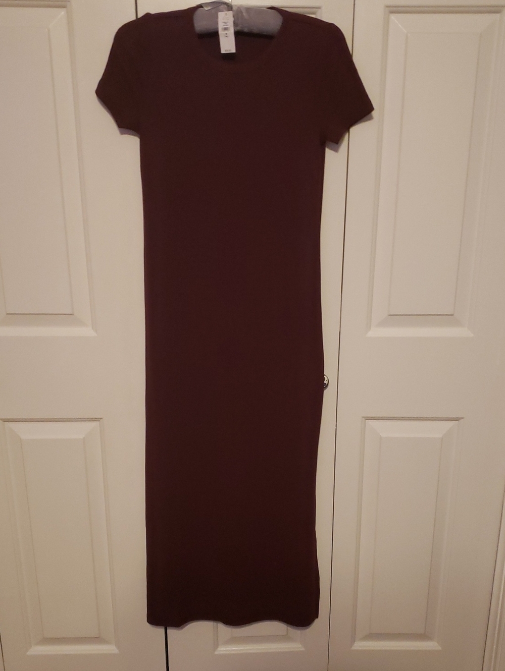 GAP Short Sleeve Maxi Dress